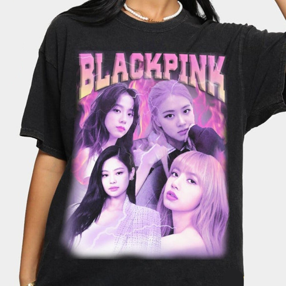 Футболка чорна LOYS Shirtkpop blackpink XS