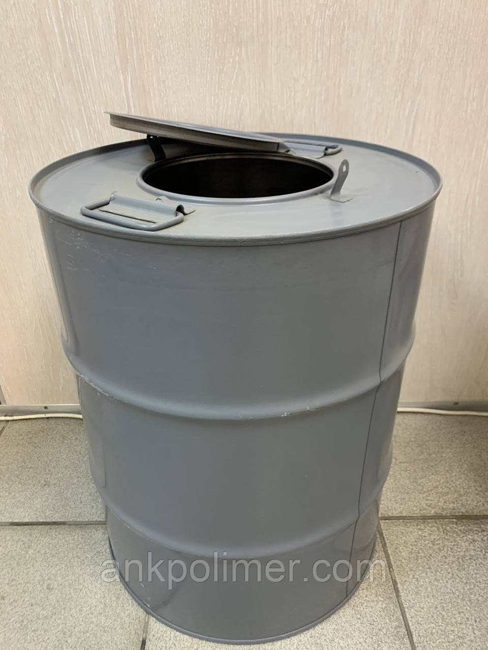 БІЧКА (БАРАБАН) МЕТАЛІЧНА З ШИРОКИМ ГОРЛОМ 50 л