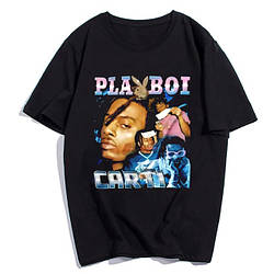 Футболка чорна LOYS Playboi Carti one XS