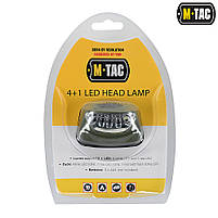 M-Tac ліхтар налобний 4+1 LED Olive, фото 4