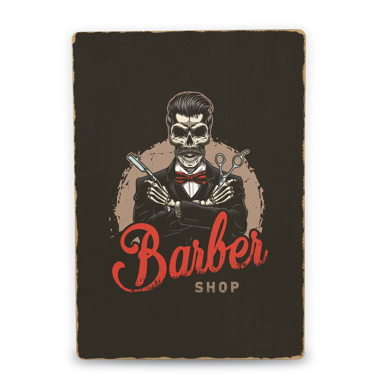 Дерев'яний Постер Барбер