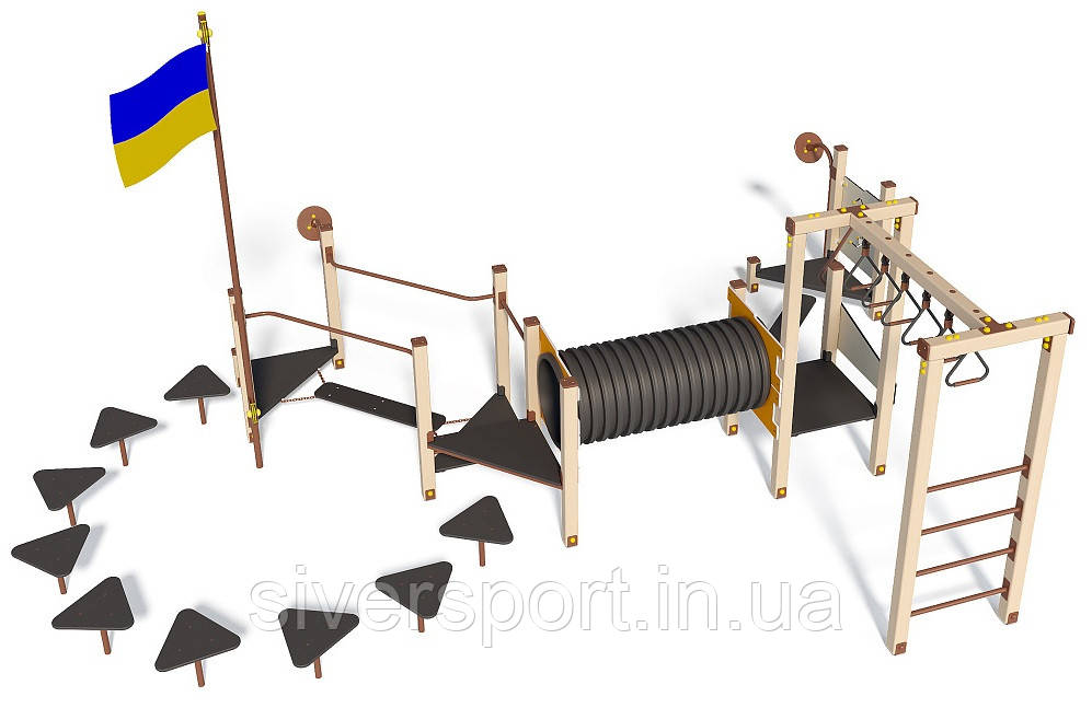 Ігровий гімнастичний комплекс SiverSport LK150.2, фото 1