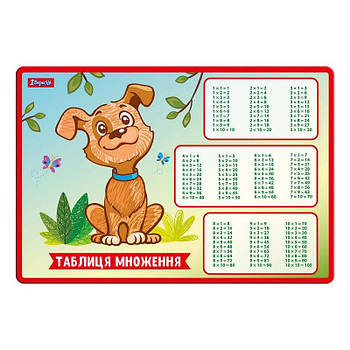 Підкладка столу таблиця множення "Zoo Land" 492176