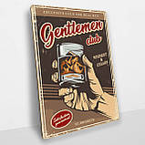 Дерев'яний Постер Джентельменський Клуб, фото 2