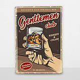 Дерев'яний Постер Джентельменський Клуб, фото 6