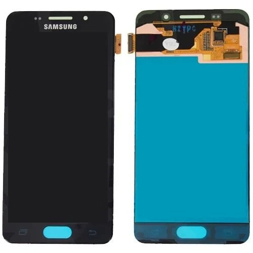 Дисплей Samsung A310 Galaxy A3 (2016) модуль в зборі з тачскріном, чорний, Original Service