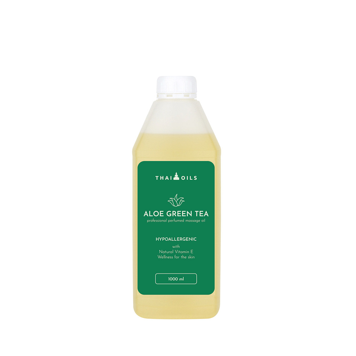 Професійна масажна олія Thai oils Aloe green tea, 1000мл