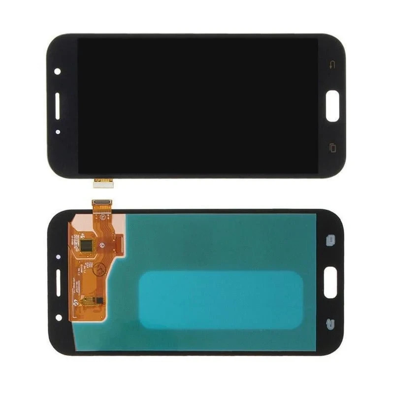 Дисплей Samsung A720F Galaxy A7 (2017) модуль в зборі з тачскріном, чорний, Original (пер. скло)