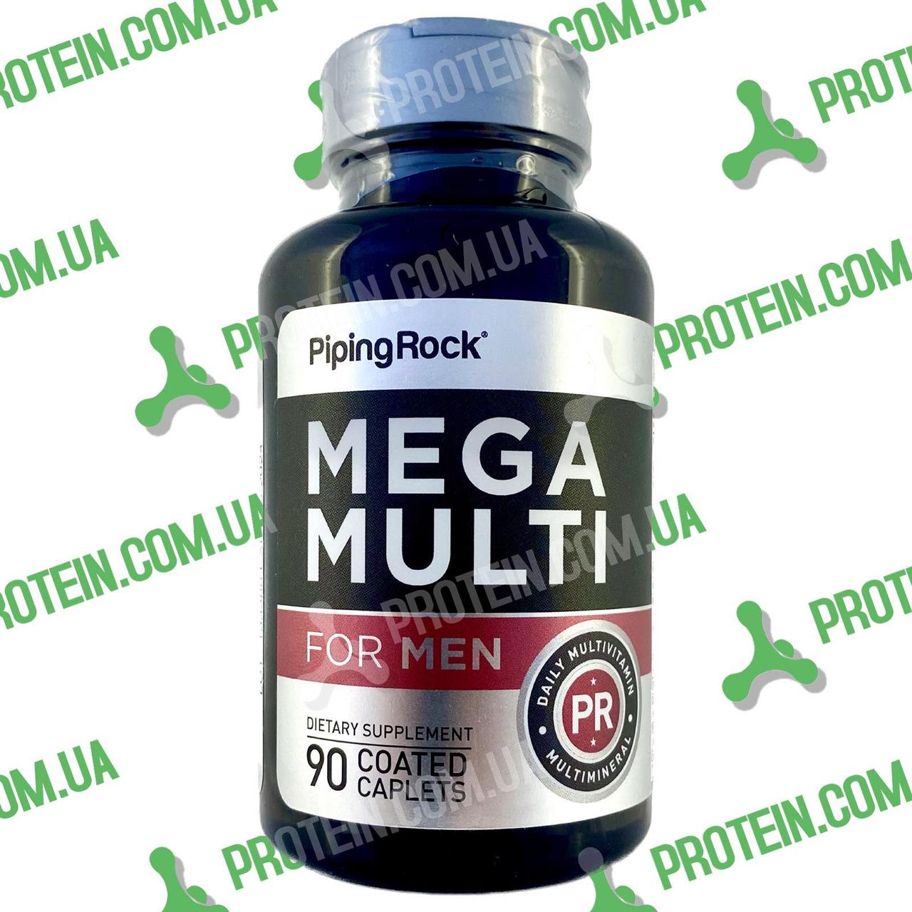Вітаміни Чоловічі Piping Rock Mega Multi for Men 90 таб (аналог Optimum Nutrition Opti-Men)