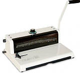 Біндер брошурувальник YIBO T598 квадратні отвори. Метал пружина (000011979), фото 2