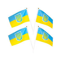 Прапор України синьо-жовтий 14*21см. (малий) (2-33)