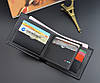 Класичний чоловічий гаманець у стилі рептилії крокодила, портмоне-шум рептилія, фото 9
