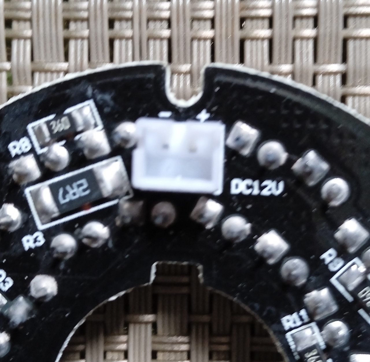 ИК подсветка для камеры 36 IR светодиодов 53/19мм код 18707 (ID ...