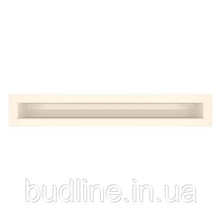 Вентиляційна решітка для каміна SAVEN Loft 60х400 кремова