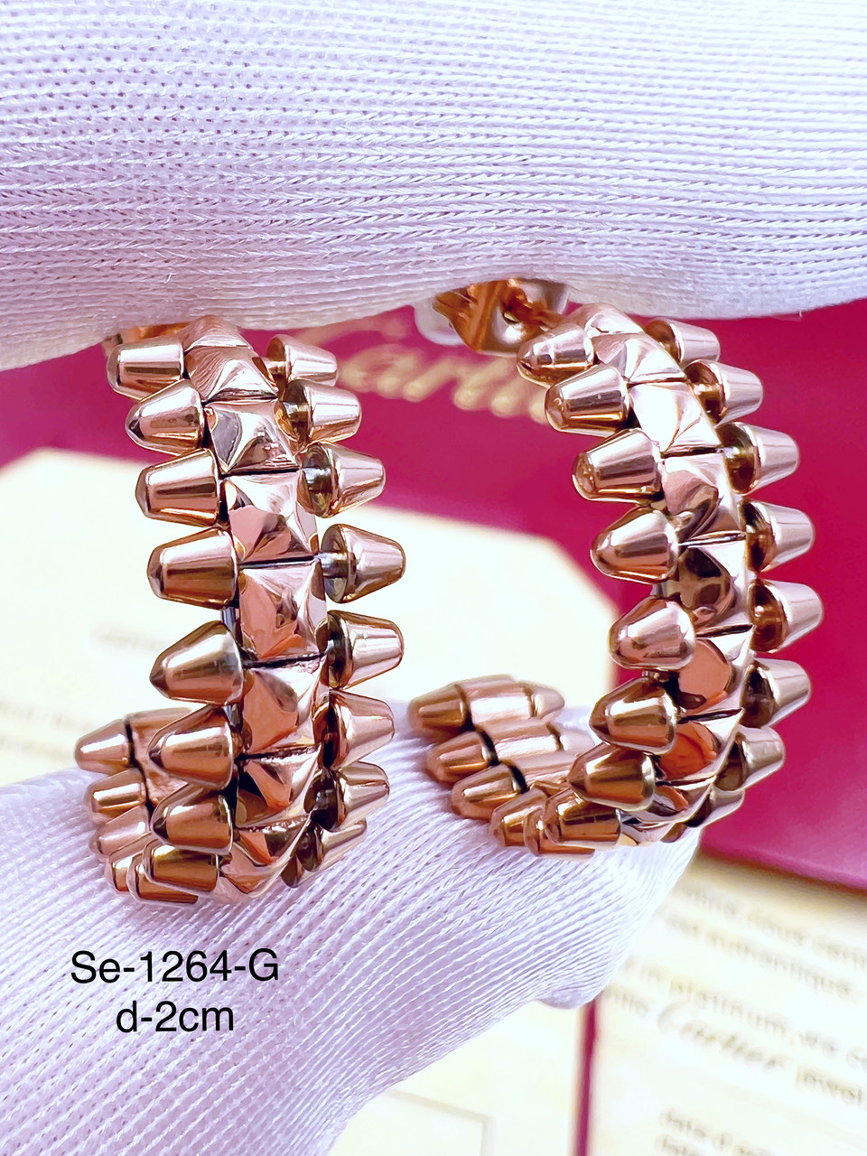 Сережки Stainlees Steel
