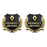 Авто значок Renault Motors наклейка на машину двери авто значки марки машин наклейки на бампер стекло капот