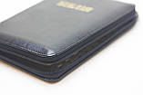 Біблія у шкіряній палітурці, золотий обріз, на замочку, індекси, маленького формату 130х185мм, фото 3
