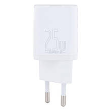 Зарядний пристрій для смартфона samsung | 3A\25W | baseus (білий)