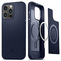 Чехол Spigen для iPhone 14 Pro Max - Mag Armor (совместим с MagSafe) Navy Blue (ACS04845)