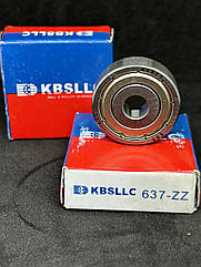 Підшипник 637 ZZ, 80037 (7*26*9) KBS Korea