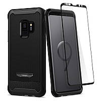 Чехол Spigen для Samsung Galaxy S9 Reventon, Black (592CS22892)