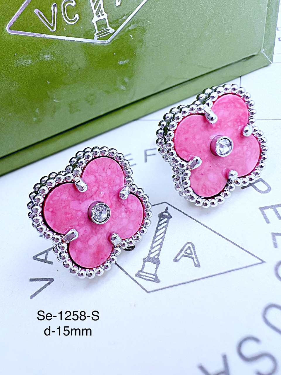 Сережки Stainlees Steel преміум