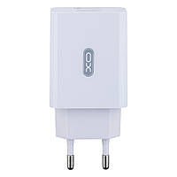 Зарядка от сети для телефона СЗУ с кабелем тайп-си | 3 ампера | XO (белый)