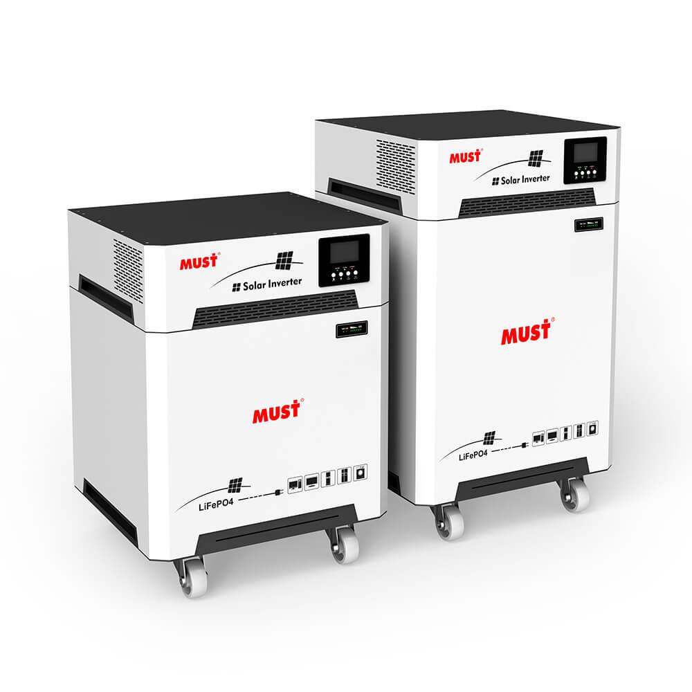 Комплект резервного живлення MUST НВР18-3024 НМ MPPT 250 А·год, 3 кВт 6,4 кВт/год