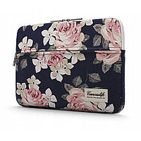 Чехол для ноутбука Canvaslife 13-14", Navy Rose