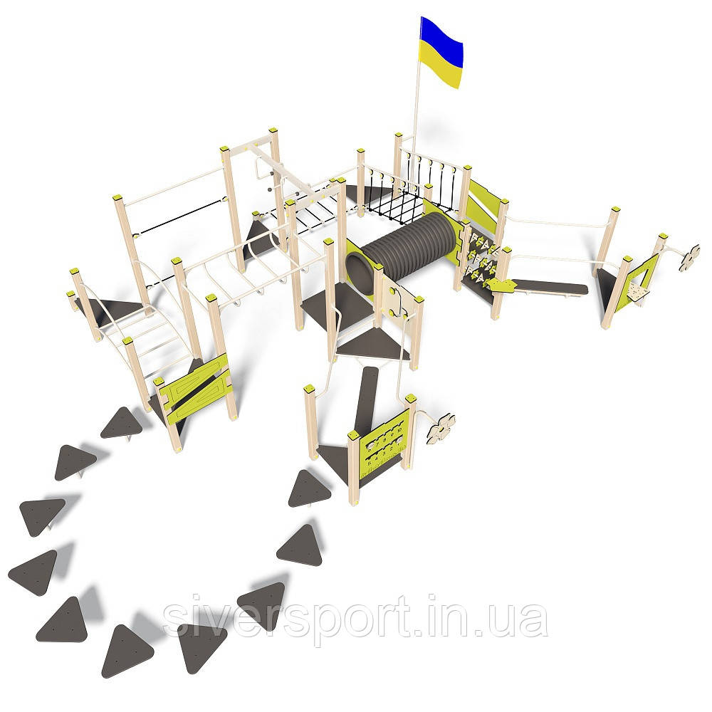 Ігровий гімнастичний комплекс SiverSport LK150.4, фото 1