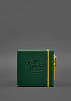Кук-бук для запису рецептів Книга кулінарних секретів в зеленій обкладинці