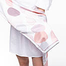 Тоненька бавовняна хустка з абстрактним принтом, фото 6