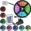Світлодіодна стрічка 3528 LED RGB 5 м, фото 7