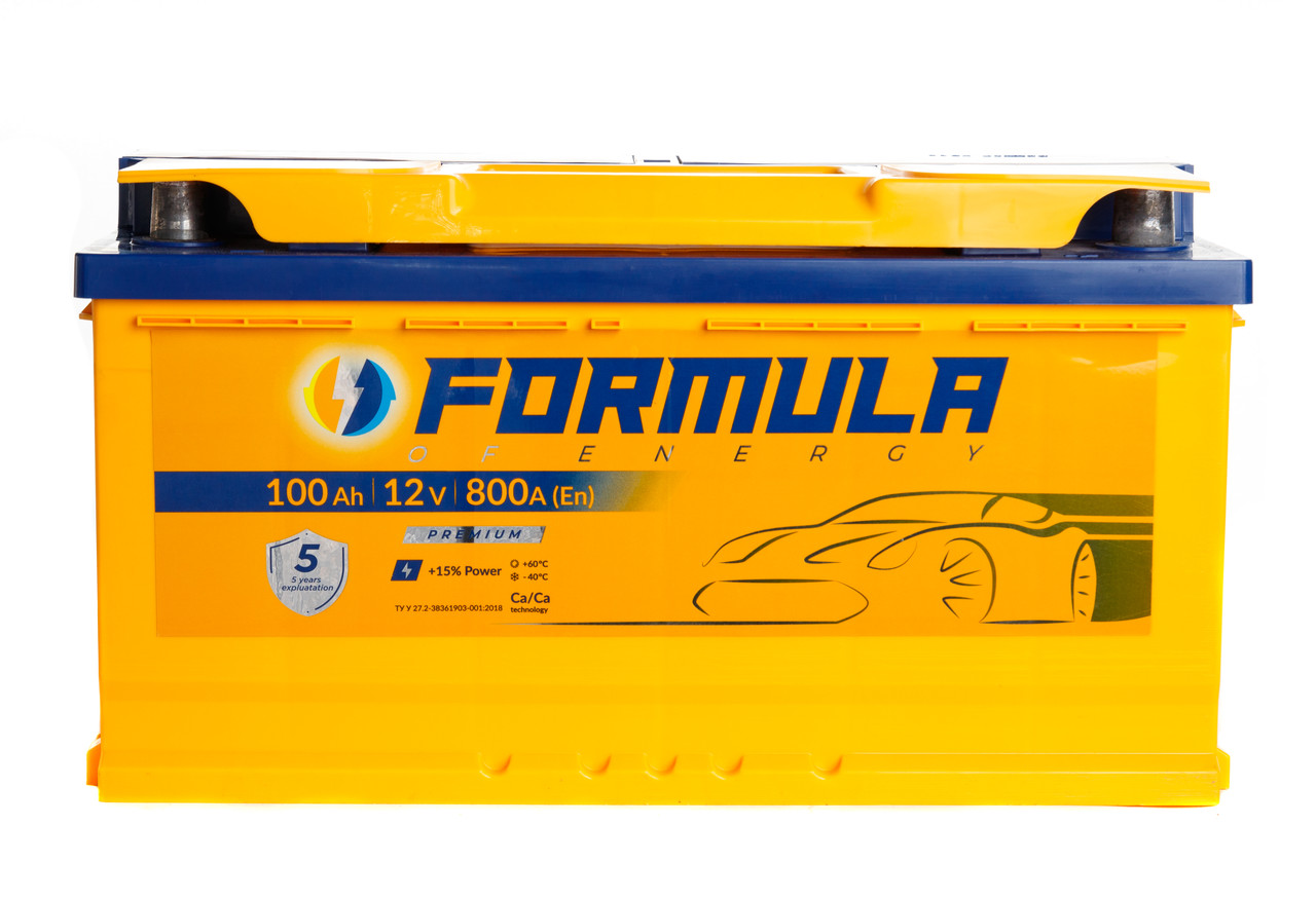 Акумулятор Formula premium 6СТ-100-АЗ (0) правий плюс