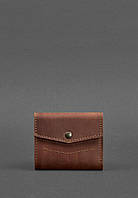 Шкіряний гаманець 2.1 світло-коричневий Crazy Horse