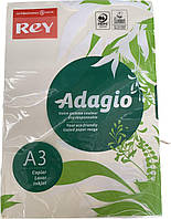 Бумага цветная Rey Adagio А3 160 г/м2 250 листов пастельная Слоновая кость