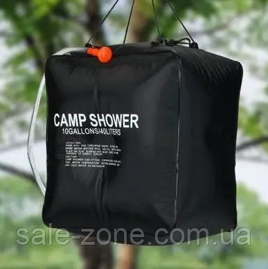 Переносний кемпінговий душ Easy Camp Solar Shower (40л) Чорний