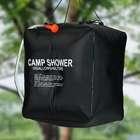 Переносной кемпинговый душ Easy Camp Solar Shower (40л) Черный