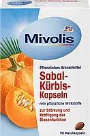 Mivolis Sabal-Kürbis-Kapseln Капсулы с тыквы для укрепления функции мочевого пузыря 90 шт.