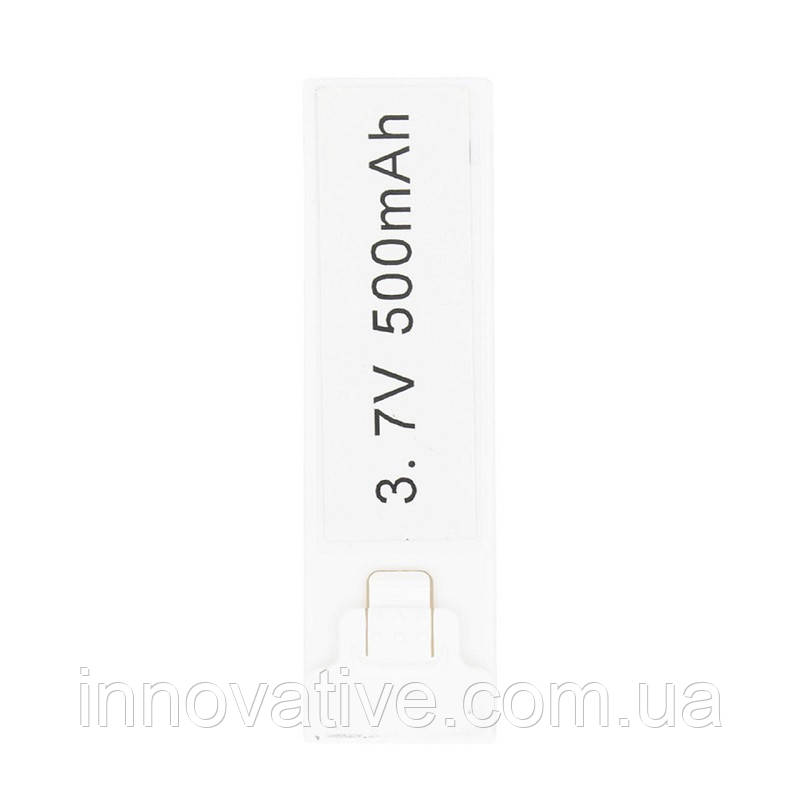 Додатковий акумулятор Li-Po 3.7 V 500 mAh для квадрокоптерів JJRC H107 (Білий)