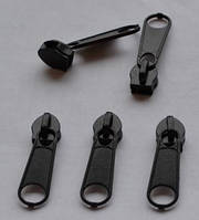 Бігунок нейлон №5 (1000шт,) чорний