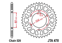 Звезда JT JTA478.46