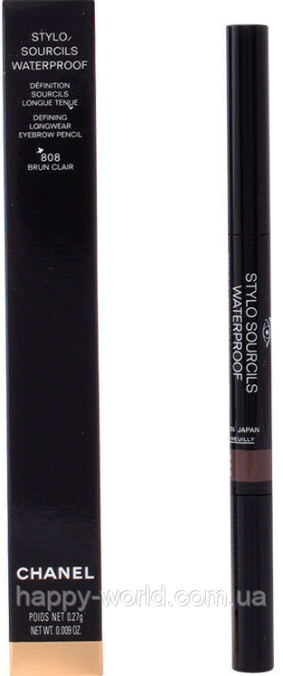 Водостійкий Олівець для Брів Stylo Sourcils Waterproof 808 Brun Clair — у  Категорії Олівці, Тіні, Туші для Брів на  (1864733322)