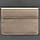 Шкіряний чохол-конверт на магнітах для MacBook 15 дюйм Світло-бежевий, фото 4