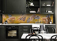 60x200 см, самоклеющийся фартук для кухни, фартуки стеновые панели для кухни, самоклейка цветная Z180482