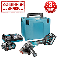 Аккумуляторная угловая шлифмашина XGT 40 V MAX Makita GA008GM201