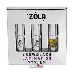 Набір склад для ламінування брів Zola Brow&Lash lamination system