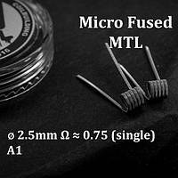 Micro Fused MTL 0.75Ω
