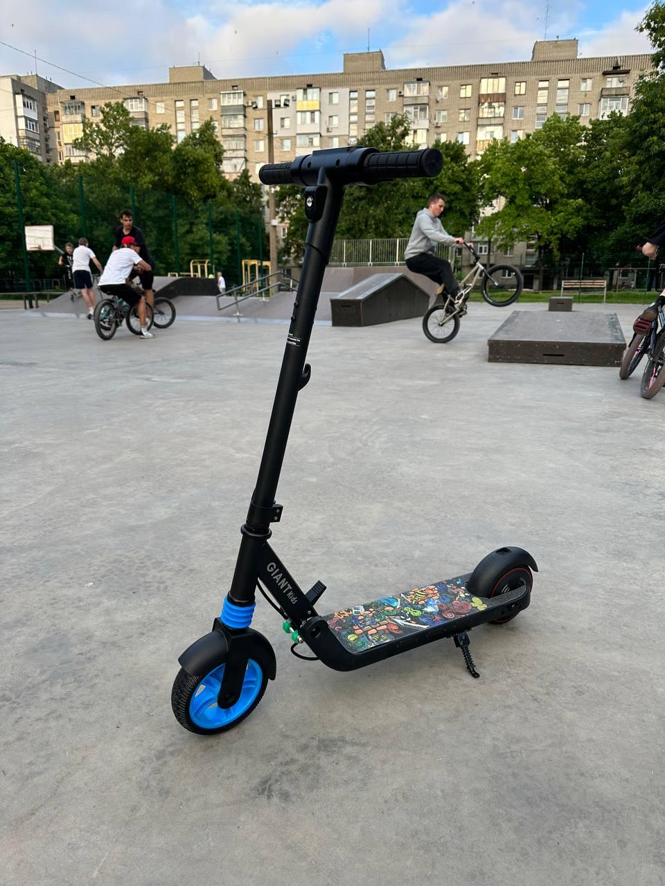 Купити Дитячий електросамокат GIANT Kids E10 4.4 Ah Чорний, ціна 7500 ...