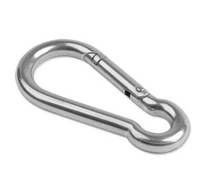 Карабін сталевий US Oval 60 мм Mil-Tec 15924060, фото 1